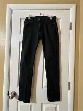 Levi's Men's Black Slim-Straight Jeans